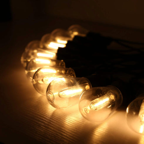 DGE S14 Replacement LED Bulb 6 Pack Replacement String Light Bulbs 1.5 Watt LED Replacement Light Bulb, Shatter-Proof and Waterproof IP65...