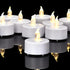 Battery Operated Flameless Tea Lights, Led Flickering Electric Votive Candle 24 Pack Realistic and Bright for Seasonal, Festive Celebrations and H...