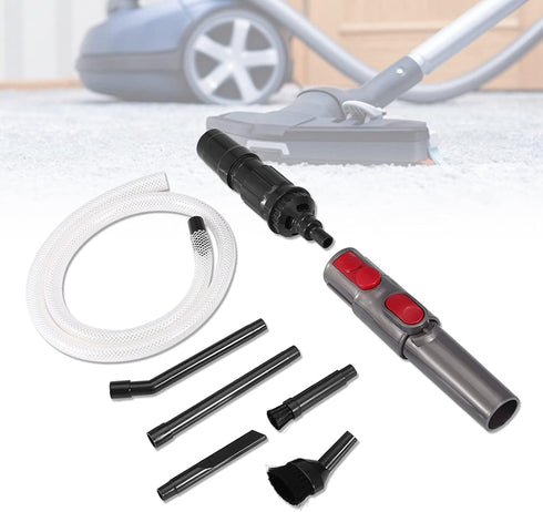 9Pcs Mini Micro Vacuum Cleaners Adapter Tool, Flexible Extension Crevice Tool Compatible, Car Vehicle Cleaning Kit Designed for DC35 / 45/58 / 59/...