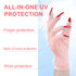 NXJ INFILILA UV Gloves for Nails, Anti UV Light Gloves for Gel Nails, Professional UPF 99+ UV Protection Gloves for Gel Manicure Skin Care Fingerl...