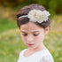 Baby Girl Floral Headband Nylon Flower Crown Elastic Hairband 3pcs Hair Accessories Gift for Girls, 2#, stretchy size...