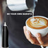 Milk Frother Rechargeable, Handheld Milk Frother, Electric Whisk Beater Foam Maker,USB Rechargeable Frother,Mini Drink Mixer and Coffee Blender Fr...