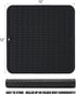 Silicone Dish Drying Mat, Non-Slip Easy Clean Sink Mat Large Heat-resistant Dish Drainer Mat for Kitchen Counter, Sink, Refrigerator or Drawer lin...