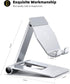 Lamicall ???????? ???????????????? Adjustable Cell Phone Stand Desk - Foldable Desktop Phone Holder, Cradle, Dock, Compatible with iPhone 15 14, P...