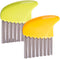 Crinkle-Cutter for Veggies-Salad-Chopper Knife 2Pcs Stainless-Steel-Blade Wavy...