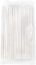 100Pcs 6 Inch Cake Pop Sticks, White Paper Lollipop Sticks, Paper Treat Sticks for Cookies, Candy, Chocolate, Cake Topper...