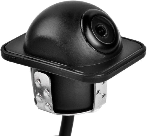 BW Car Flush Mount Rear View & Side View Dual Use Backup Camera (Waterproof Ip67 / Color CCD / 170 Degree Viewing Angle/Distance Scale Line)...