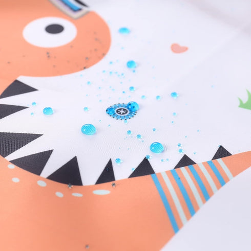 PandaEar (3 Pack Long Sleeve Bibs| Waterproof Full Sleeve Bib for Baby Infant Toddler 6-36 Months...