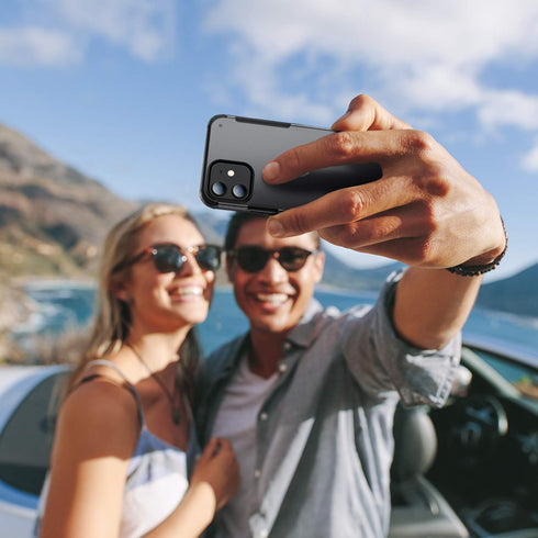 ORIbox iPhone 12 Pro Max Case - Black, 4 Corner Shockproof Protection...