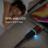 N. NETDOT Magnetic Charging Cable,3in1 Gen12 3 Pack (3.3ft/red) Max 18W Fast Charging Magnetic Phone Charger and Data Transfer Magnetic Charger fo...