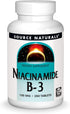Source Naturals Niacinamide B-3, 100 mg Dietary Supplement - 250 Tablets...