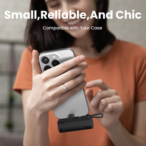 Portable Charger Small Power Bank 6000mAh,22.5W USB-C Fast Charging Portable Phone Charger with LCD Display&Stand,Mini Battery Pack for iPhone 15 ...