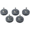 Abrasive Grinding Wheels 5pcs Corundum Industry Tool 1/4" Shank Diamond Burr Bits Metal Carving 1.5-inch Dia Stone Carving Set Craft Carving...