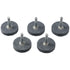 Abrasive Grinding Wheels 5pcs Corundum Industry Tool 1/4" Shank Diamond Burr Bits Metal Carving 1.5-inch Dia Stone Carving Set Craft Carving...