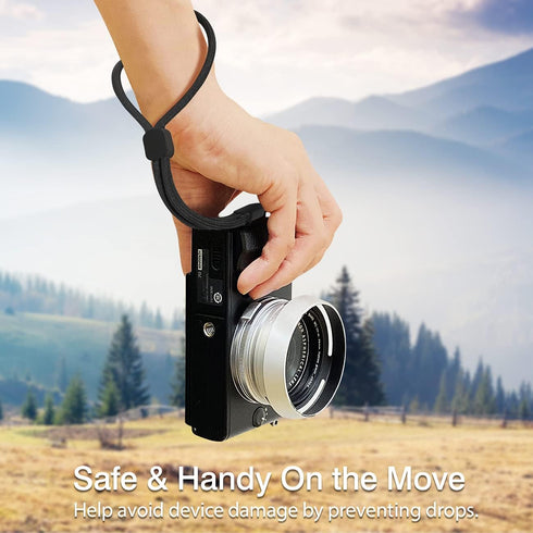 Hand Wrist Strap Lanyard, 6 Pack 9.5inch Adjustable Nylon Wristlet Straps Keychain String for Cell Phone Case Holder, AirPods Pro 2 2022, Camera, ...