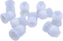 BronaGrand 10pcs Plastic Standard Couplers Pipe Tip Coupler Cake Decorating Couplers for Icing Nozzles,White...