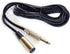InstallerParts 10Ft 1/4" Mono Male to XLR Male Microphone Cable- Compatible with Amplifiers, Instruments, and More!...