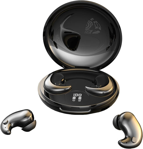 in-Ear Headphones Wireless Sleep Earbuds Invisible - Bluetooth 5.3 Mini Sleeping Earbuds,Sleeping Earbuds Noise Cancelling,IPX5 Waterproof Wireles...