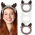 Animal Ear Headbands for Face Washing,Spa Headbands for Washing Face Makeup Headband for Washing face Skincare Headbands Towel Headbands Facial He...
