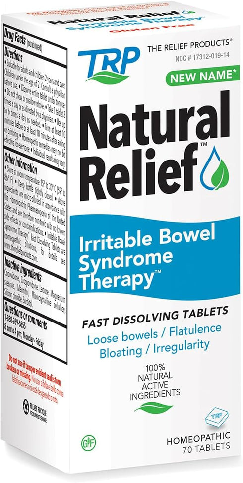 The Relief Products IBS Therapy Fast Dissolving Tablets, 70Count...