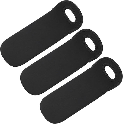 3pcs Wine Carrier Travel Bag, Thick Insulating Neoprene Wine Tote Travel or Gift Bag Waterproof Dustproof Champagne Bottle Bag...