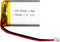 503040 Battery 3.7v 500mAh Lithium Polymer Rechargeable Battery with JST Connector for Household Appliances...