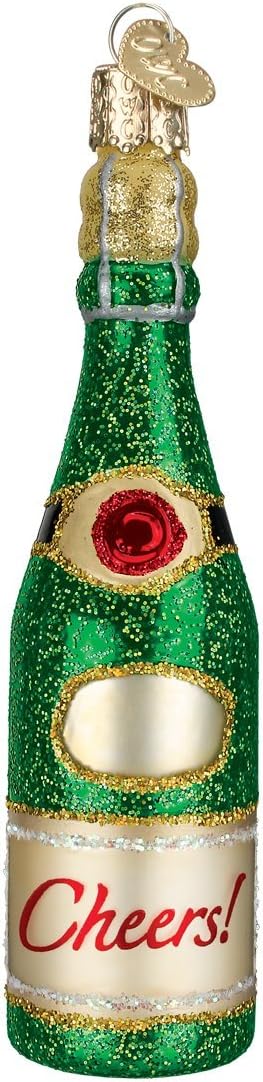 Old World Christmas Adult Beverages Glass Blown Ornaments for Christmas Tree Cheers...