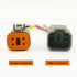 HYAT 14 AWG 4 Pin DT Connector Waterproof Automotive Electrical Connector, Male and Female Way Auto Electrical Wire Connectors Harness for Car Tru...