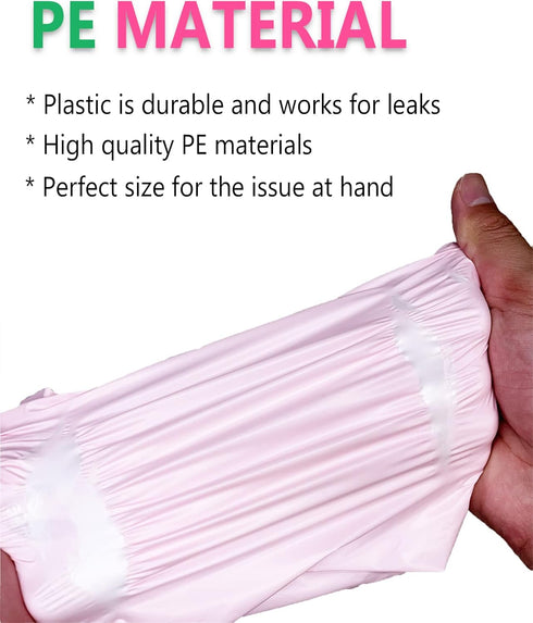 Sanitary Napkin Disposal Bags - Block Odors, Great Adhesion, Perfect Size - Feminine Hygiene Disposal Bags for Tampons and Pads Pink 100Pcs...