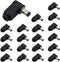 Luomorgo Right Angle 5.5 x 2.1mm/0.22 x 0.08 inch DC Socket Jack Charger Power Plug Solder 20pcs...