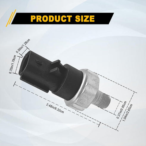 Engine Oil Pressure Switch PS404 Compatible with Dodge Ram 1500 2500 3500 Dakota Durango Chrylser Aspen Liberty Grand Cherokee Raider, Replace 514...