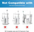 Replacement Brush Heads for WaterPik Sonic-Fusion 2.0 Flossing Toothbrush (SF-03/SF-04) and Sonic-Fusion Flossing Toothbrush (SF-01/SF-02),6 Count...