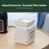 VP Home Wall Plug-in Wax Warmer for Scented Wax Ceramic Home Sweet Home Electric Home Fragrance Warmer for Essential Oils Candle Wax Melts and Tar...