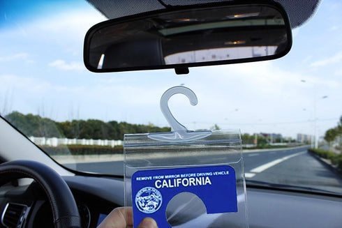 Handicapped Parking Placard Holder - Disabled Placard Protective Mirror Tag Holder with Larger Hanger by Tbuymax(Set of 4)...