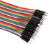 FULARR 120Pcs Premium 20cm Multicolored Dupont Wire Kit, 40pin Male to Male, 40pin Female to Female, 40pin Male to Female, Breadboard Jumper Wire ...