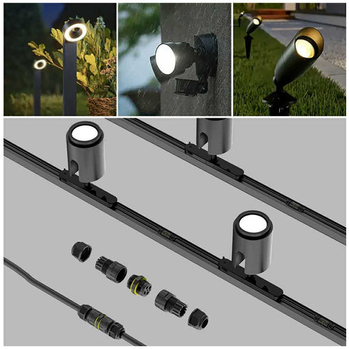 6 Pin IP68 Outdoor Waterproof Electrical Wire Connector for 5-12mm Wire Diameter, (Max 16A, 450V), 2 Way 2 Packs...