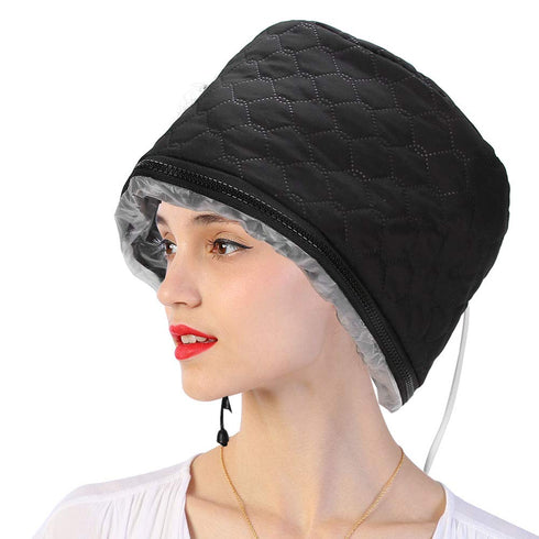 Dioche Hair Steamer Deep Conditioning Heat, Household Electric Heating Hat Adjustable Hot Oil Treatment Hat for Hair Care US Plug 110V...