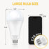 LED Light Bulb A23 300W Equivalent, Super Bright 4060 Lumen 5000k Cool Daylight White E26 Medium Base 33 Watt LED Bulb for Outdoor Indoor Lamp Are...