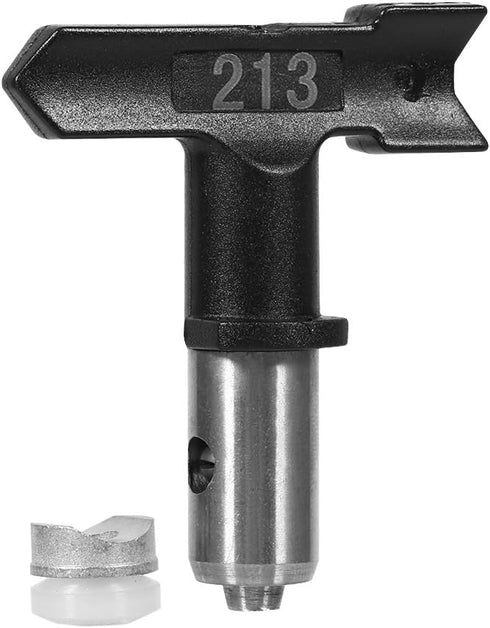 Reversible Airless Paint Sprayer Nozzle Tips Black Airless Spray Gun Tips Reversible Tungsten Steel Paint Sprayer Nozzle Accessoies(213)...