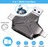 4 in 1 Trail Camera Viewer, Memory Card Reader Compatible with iPhone/Ipad/Android/Computer/Camera/Type C, Hunting Photo & Video Viewer, Gift for ...