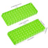 3Pcs Tube Rack Microcentrifuge Tube Racks Double-Sided Plate Centrifugal Pipe Rack for 0.5ml-2ml Centrifugal Pipe 60 Holes (Blue-Green-Orange)...