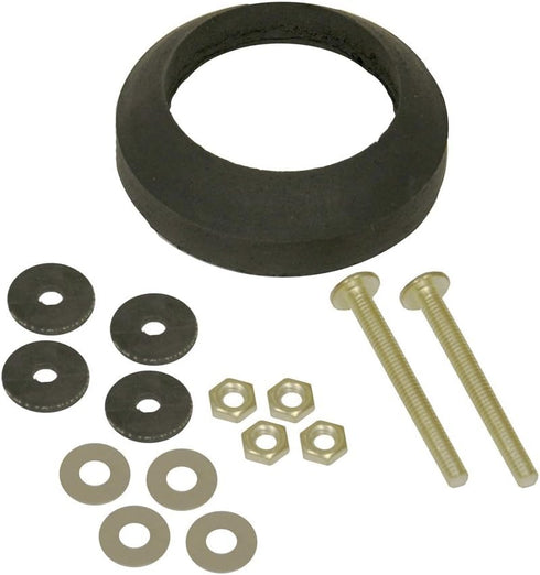 Danco 10460 Universal Tank to Bowl Toilet Repair Kit, Black...
