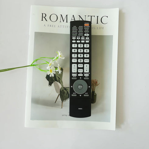 Replacement Remote Control fit for Sanyo GXEA TV DP52449 DP50749 DP50740 DP52440 DP32640 DP37840 DP42840 DP46840 DP26648...