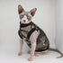 Sphynx Hairless Cat Summer Cotton T-Shirts Cat Vest Pet Clothes,Round collar vest Kitten Shirts sleeveless, Cats & Small Dogs Apparel (Medium, Bla...