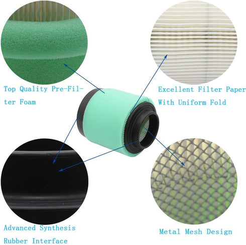 LOCOPOW 1253372 Air Filter for Polaris Magnum 325 330 ATP 330 Trail Blazer 330 Trail Boss 325 330 4x4 With Oil Filter 2520799 Fuel Filter 2530009...