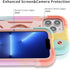 MARKILL Compatible with iPhone 13 Pro Max Case 6.7 Inch with Ring Stand, Heavy-Duty Military Grade Shockproof Phone Cover with Magnetic Car Mount ...