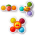 LiKee Strong Suction Cup Fidget Spinnerz Sensory Bath Toys for Baby 6 12 18 Months Airplane Car Travel Table & Window Toys for 1 2 Year Old Toddle...