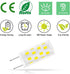 TAIYALOO GY6.35 LED Bulb 5W 6000K Daylight White 12V AC/DC Bi-Pin T4 JC Type 50W Halogen Equivalent for Pendant Light, Chandelier, Desk Light, Acc...