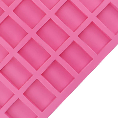 24-Cavity Rectangle Caramel Candy Silicone Molds,Chocolate Truffles Mold,Whiskey Ice Cube Tray,Grid Fondant Mould,Hard Candy Mold Pralines Gummy J...