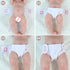 SCOM 4 PCS Baby Doll Diapers Baby Doll Accessories Sets Sized for 14-18 inch American Reborn Baby Dolls,Realistic Baby Dolls, for Kid Age 3+ (Diap...
